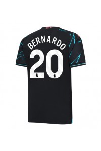 Fotbalové Dres Manchester City Bernardo Silva #20 Třetí Oblečení 2023-24 Krátký Rukáv